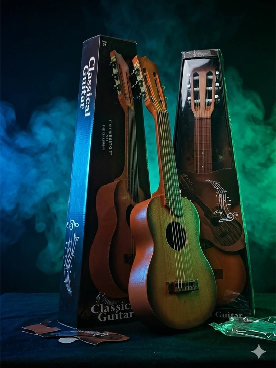 Bolalar uchun Klassik Gitara O'yinchoq 6 torli - 