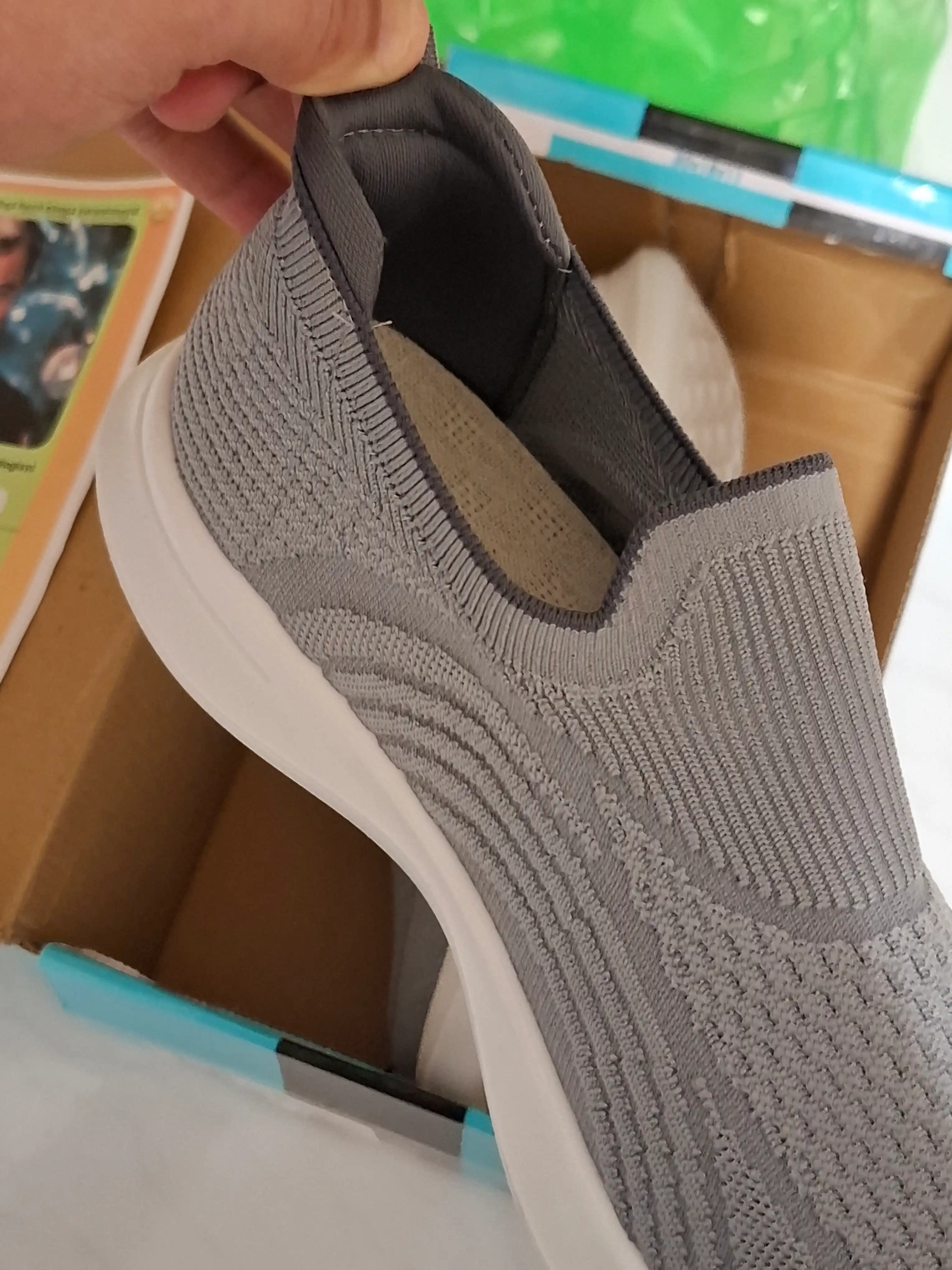 Erkaklar krossovkasi, slipon oyoq kiyim, kuzgi oyoq kiyim, qulay kundalik sport krossovka