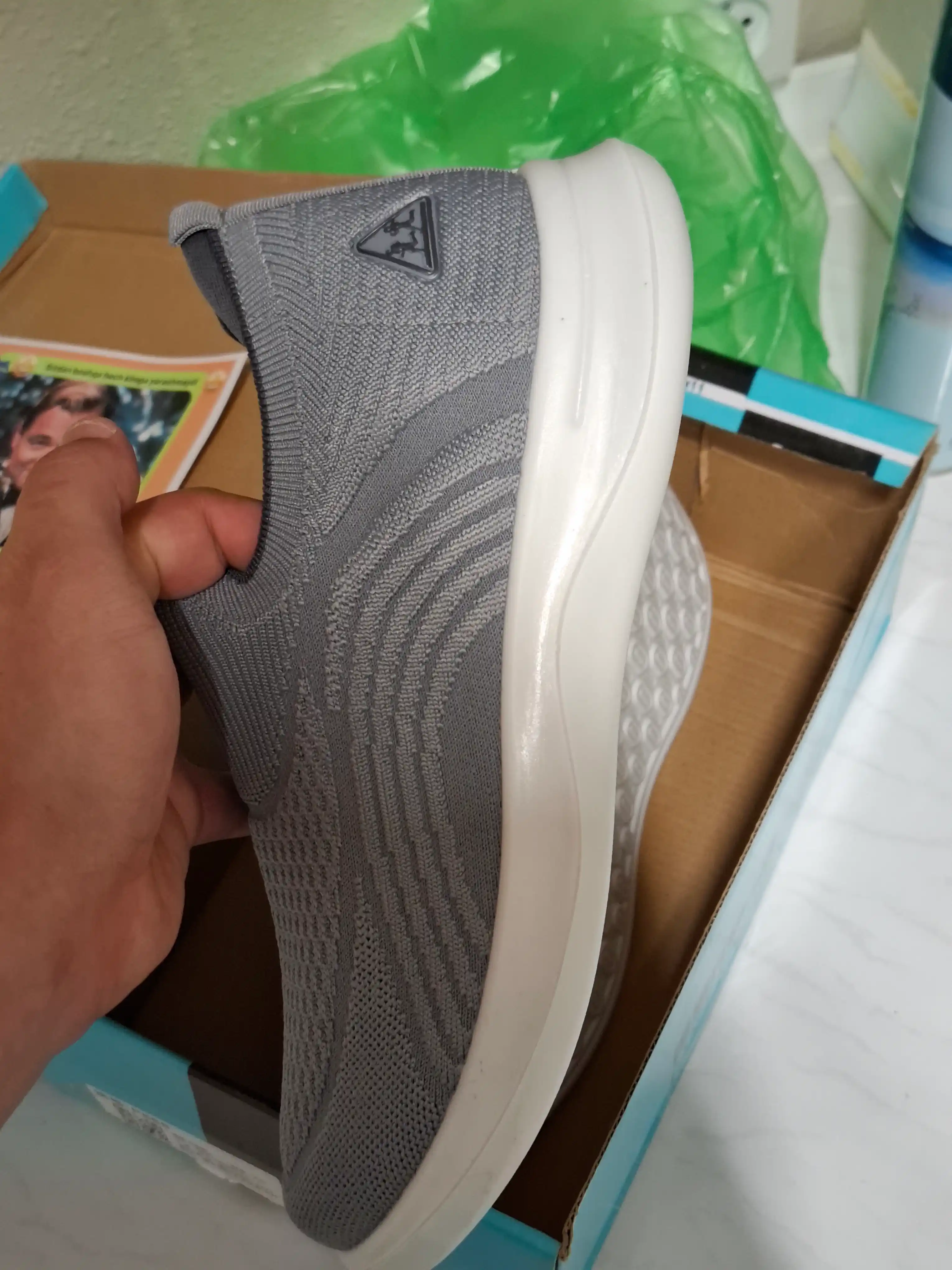 Erkaklar krossovkasi, slipon oyoq kiyim, kuzgi oyoq kiyim, qulay kundalik sport krossovka