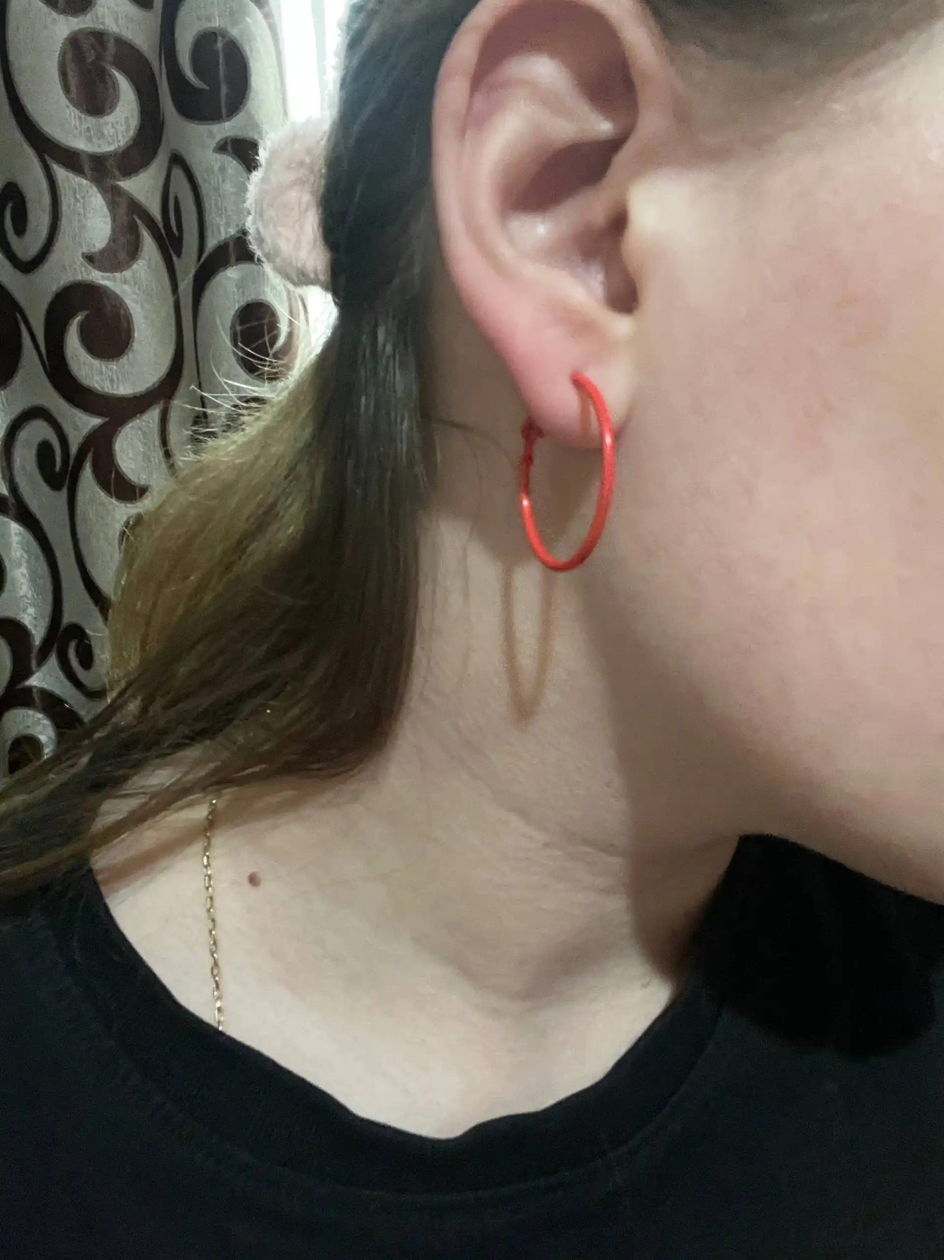 Серьги кольца, 6 пар, большие, маленькие, набор, бижутерный сплав