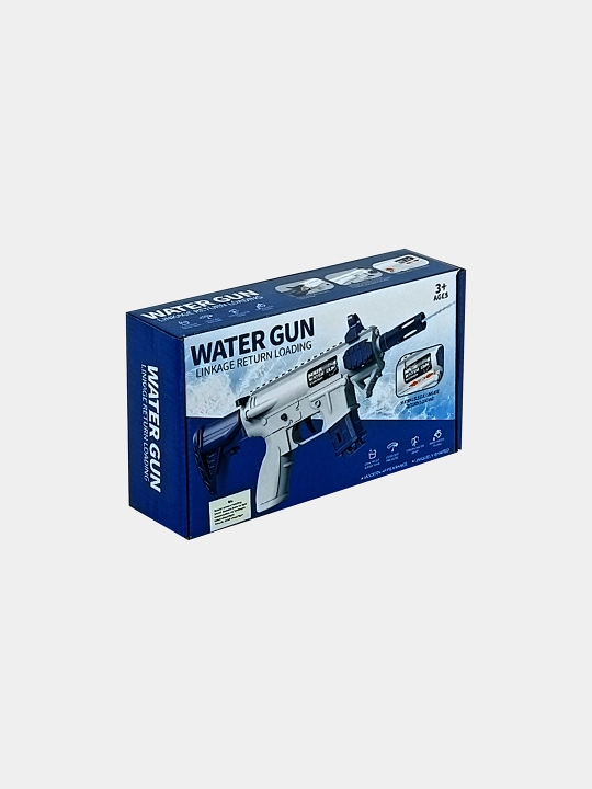 M416 Suvli Qurol Inersiyali Zaryadlash Mexanizmi bilan (Oq-ko'k)