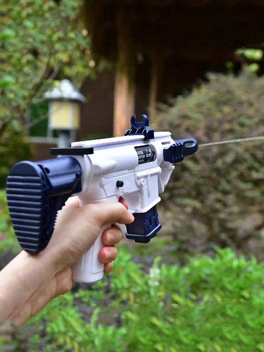 M416 Suvli Qurol Inersiyali Zaryadlash Mexanizmi bilan (Oq-ko'k) - 