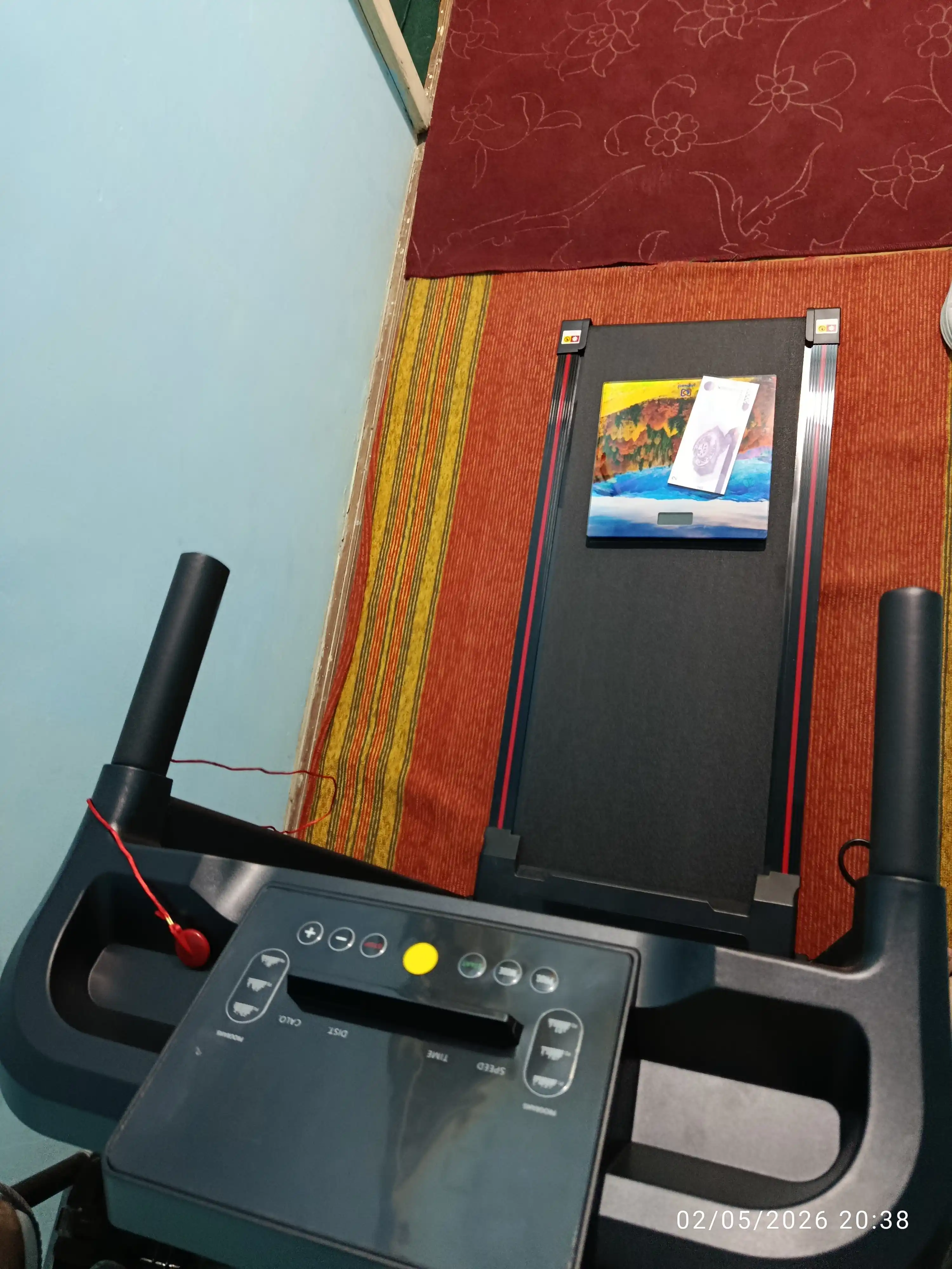 Yugurish yo‘lagi, maishiy, elektr, yig‘ma, 1-10 km/soat