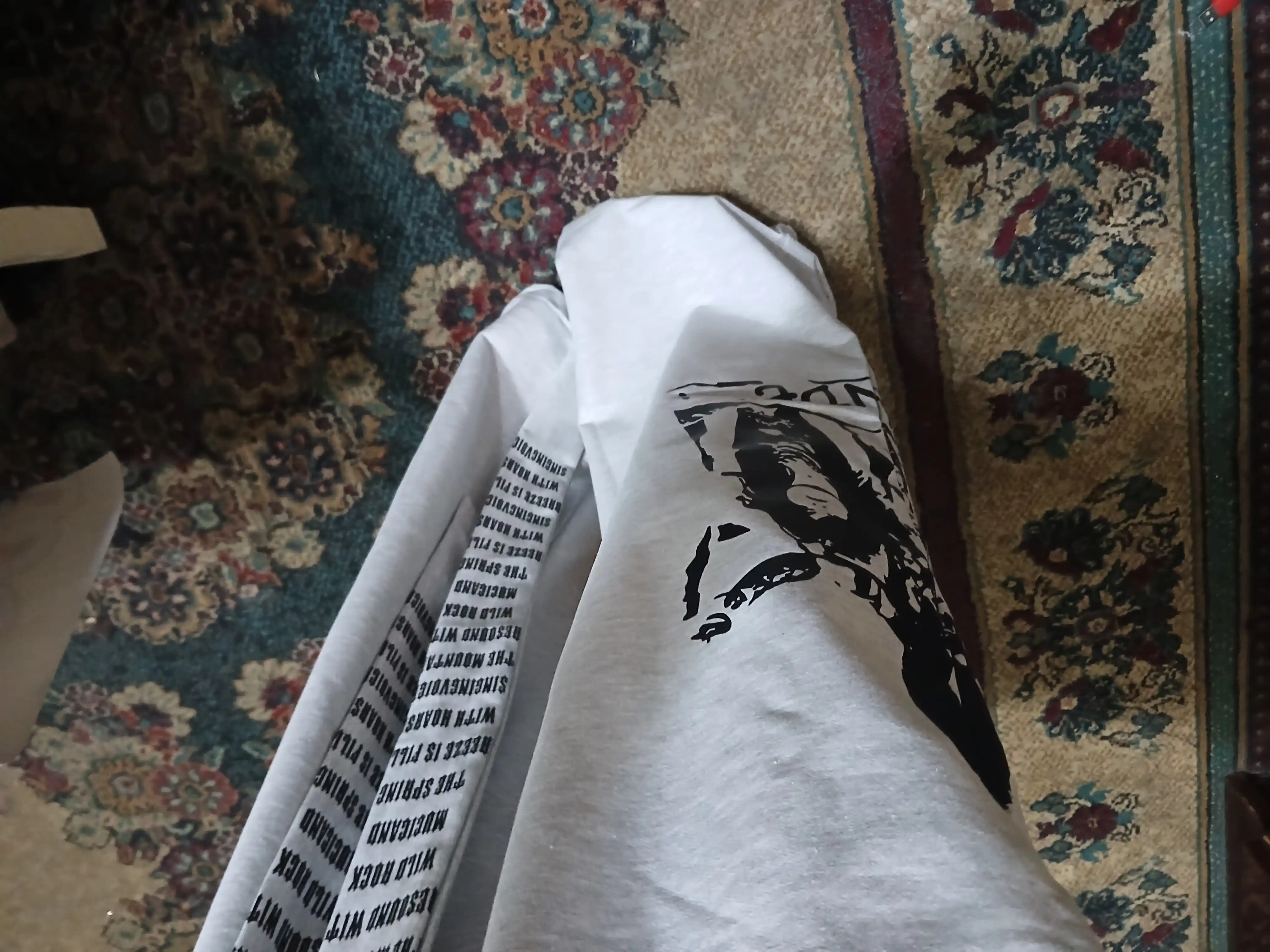 Ayollar yozgi sport shimi, keng oversize shim, yozgi triko