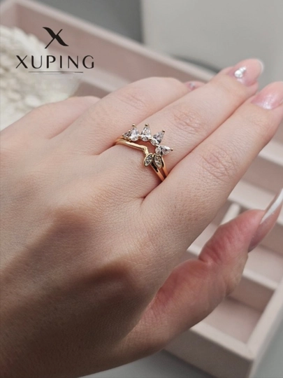 Кольца, браслеты и украшения от бренда Xuping для женщин — UNCLOTH-UZUK11-БИРЮЗ-17