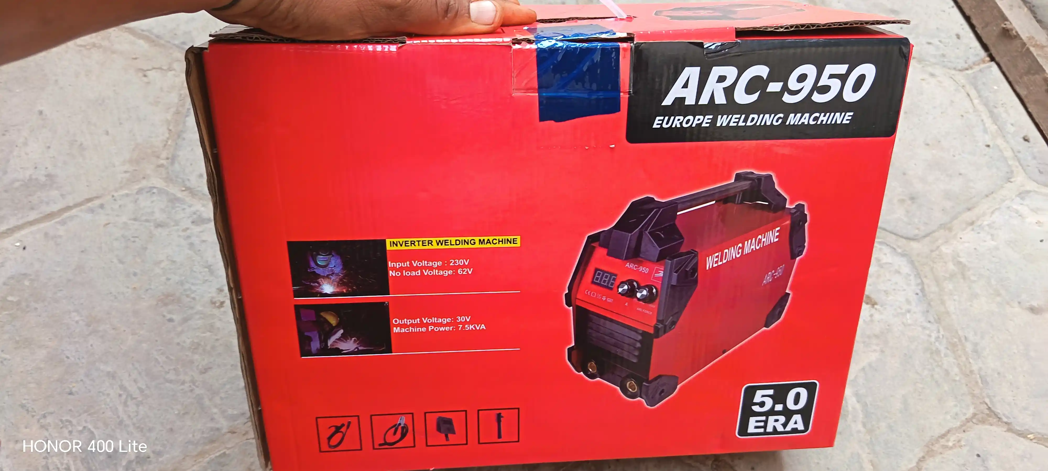 ARC-950 kuchli payvandlash qurilmasi, IGBT texnologiya, 230 V