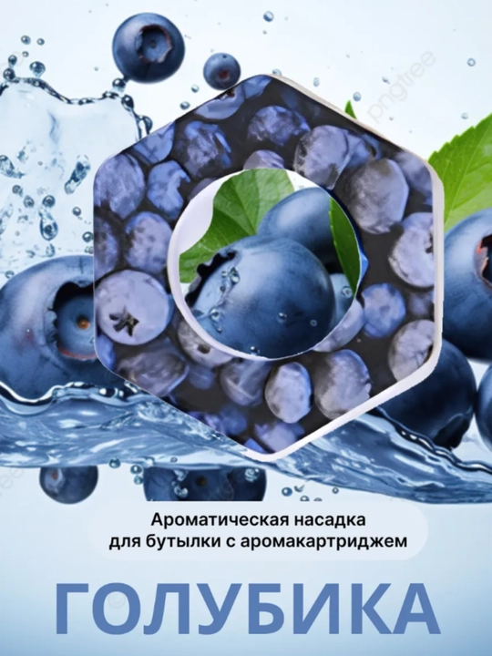 Ароматическая насадка-картридж с запахом для бутылки на любой вкус, удобно, полезно, вкусно - 