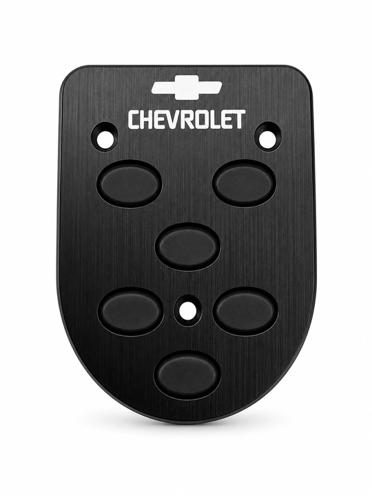 Chevrolet uslubidagi avtomobil pedal qoplamalari to‘plami