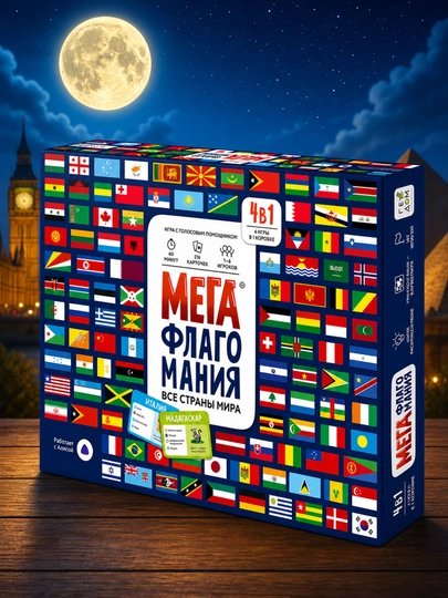Мегафлагомания, флагомания с Алисой