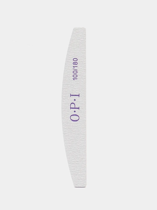 Пилка для ногтей OPI 100/180, 180/240, пилочка для маникюра и педикюра - 