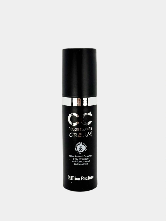 Namlantiruvchi va quyoshdan himoya qiluvchi Million Pauline CC Cream SPF50 + PA, 30ml
