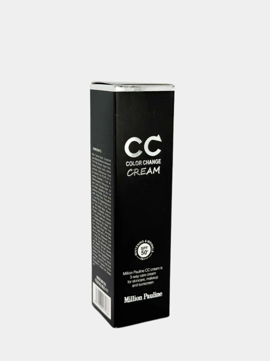 Namlantiruvchi va quyoshdan himoya qiluvchi Million Pauline CC Cream SPF50 + PA, 30ml