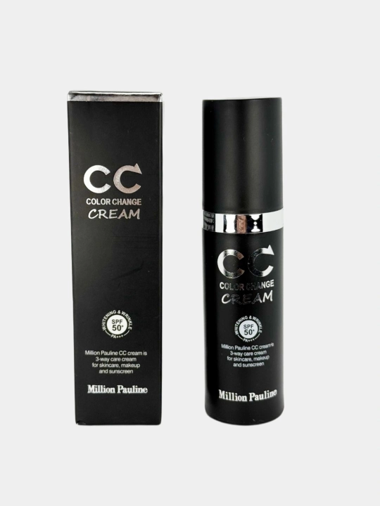 Namlantiruvchi va quyoshdan himoya qiluvchi Million Pauline CC Cream SPF50 + PA, 30ml