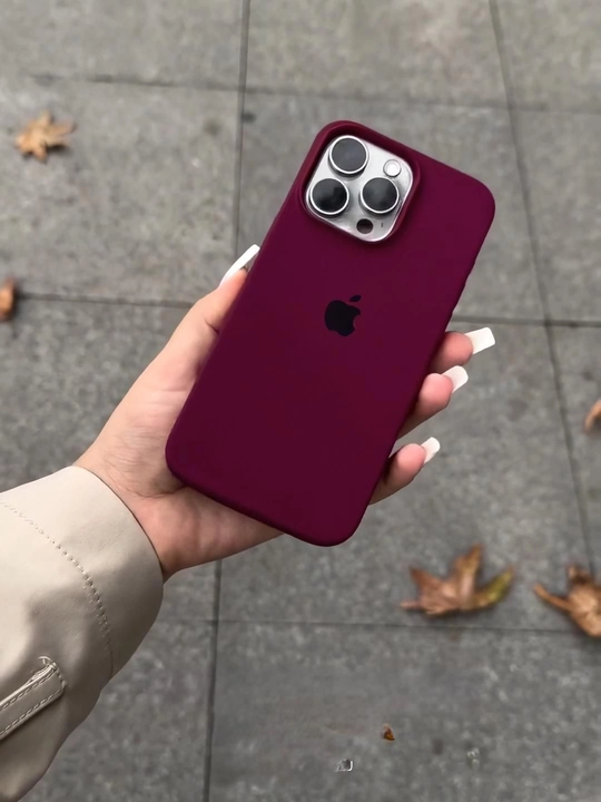 Силиконовый чехол для iPhone 16, 16 Pro, 16 Pro Max — защитный цветной кейс - 