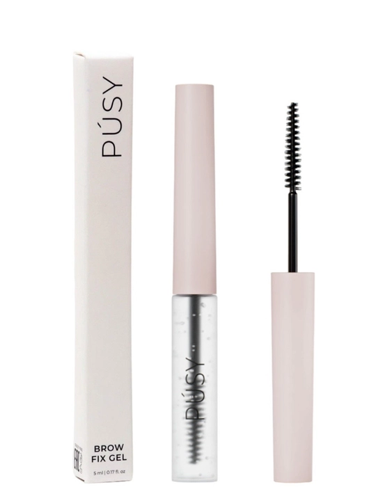 Гель для бровей прозрачный Brow Fix PUSY Gel фиксация на весь день стойкий