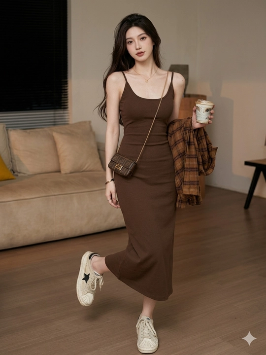 Ayollar uchun, 2 qismli bodycon to‘plam, ko‘ylak ustki kofta, ayollar uchun libos