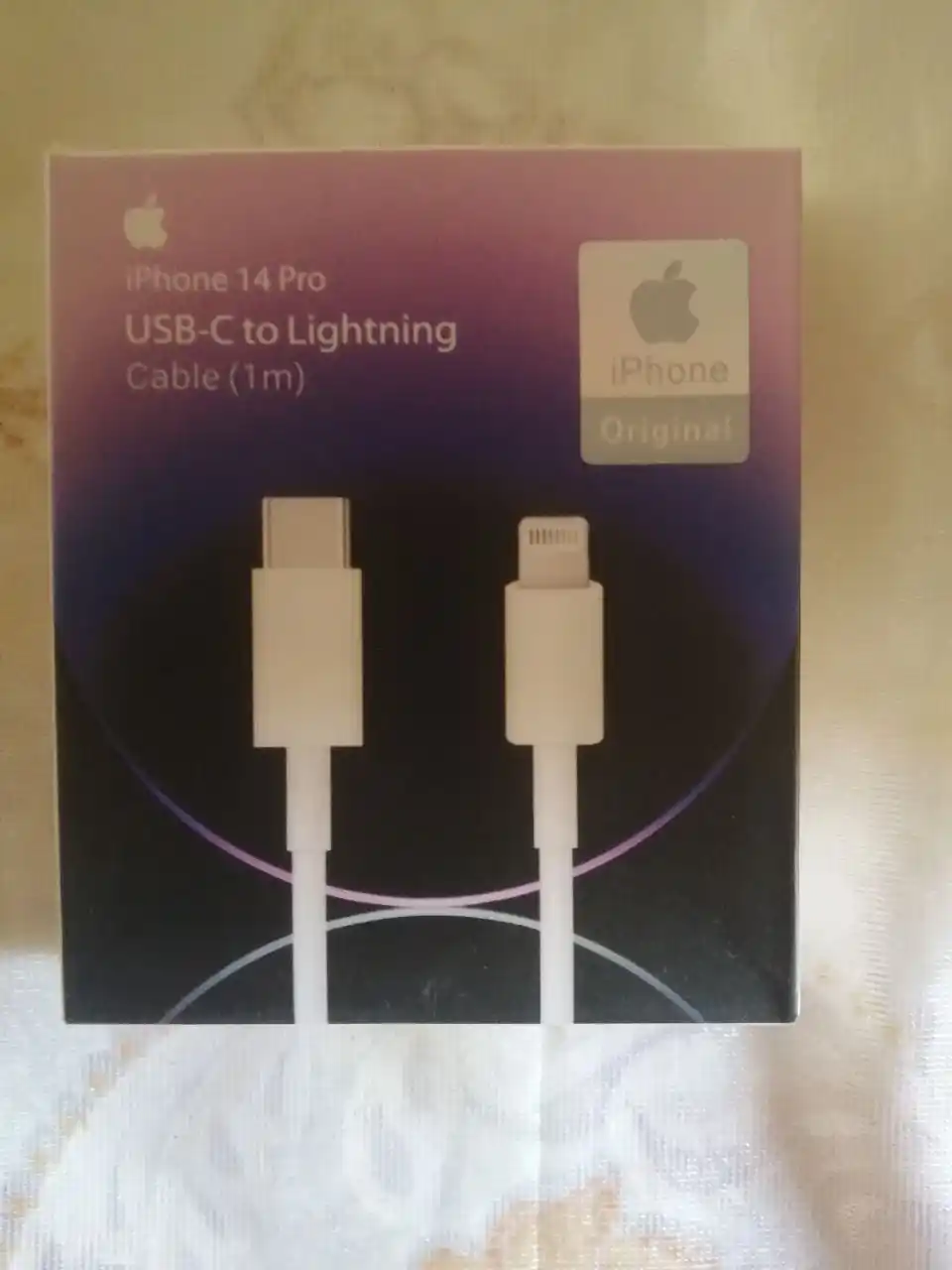 Кабель для зарядки, Type-C-Lightning