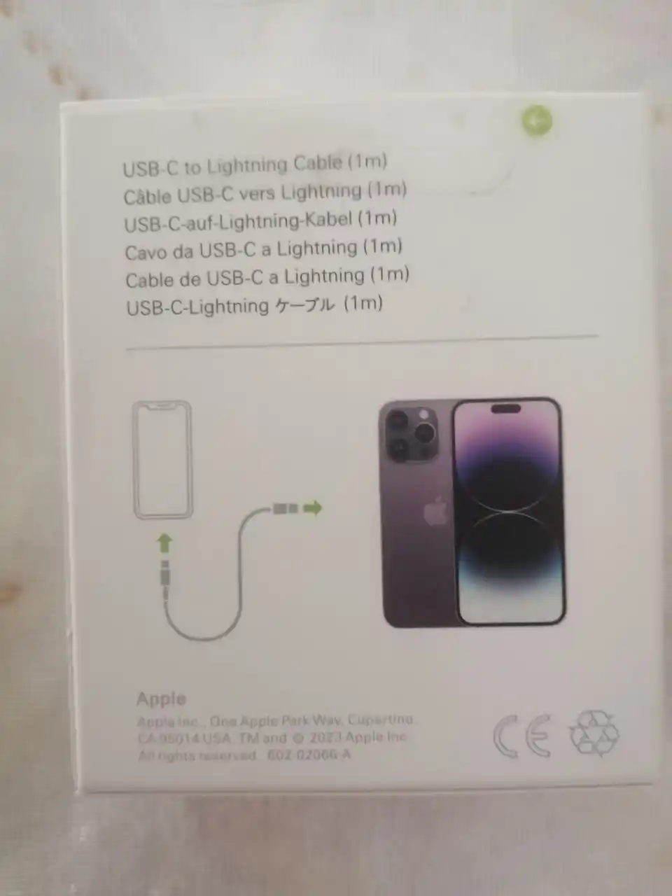 Кабель для зарядки, Type-C-Lightning