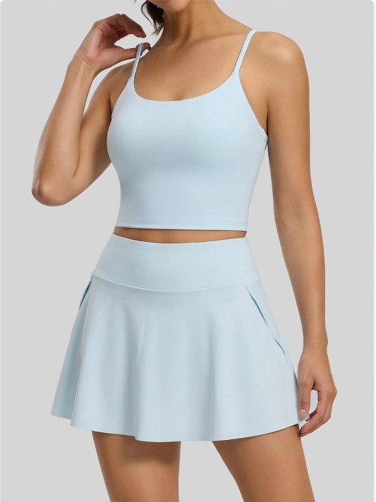 Topik, sport top, fitnes uchun chashkali sport topi, yoga, sport kiyimlari ayollar uchun