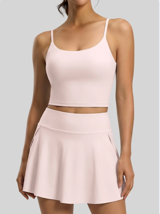 Topik, sport top, fitnes uchun chashkali sport topi, yoga, sport kiyimlari ayollar uchun