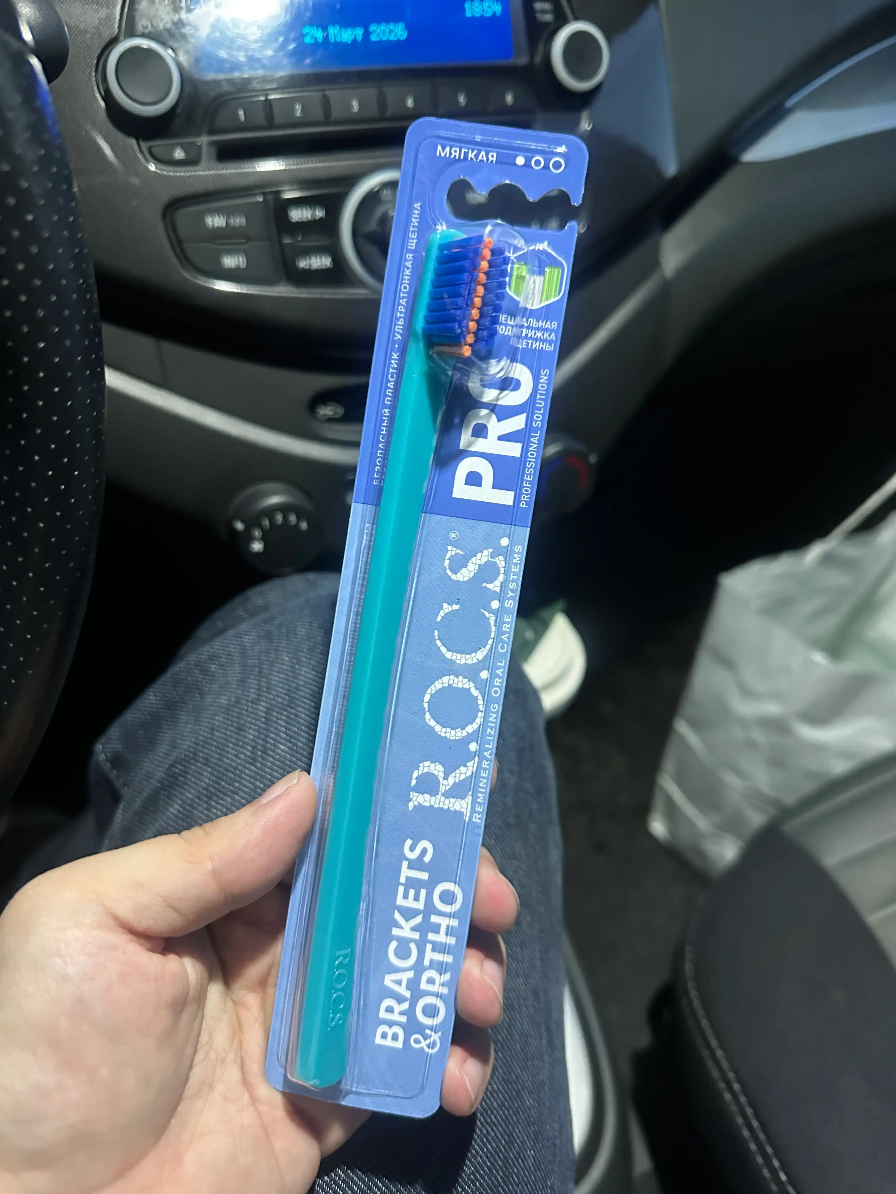 Tish cho'tkasi R.O.C.S. PRO Brackets & Ortho yumshoq