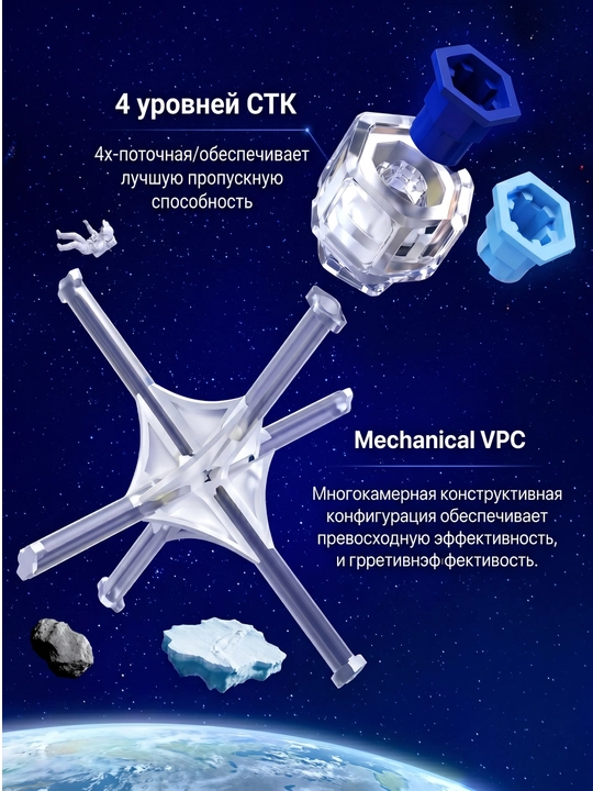 Кубик Рубик GAN 356 XS-2 3x3 магнитный профессиональный, GAN для спидкубинга
