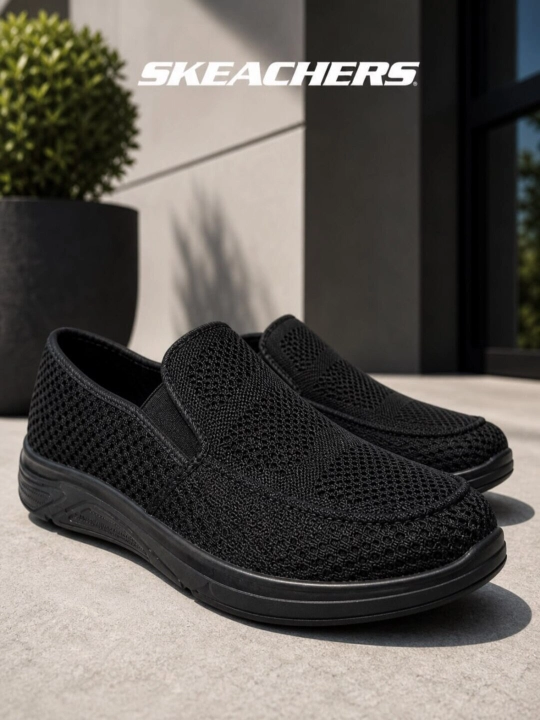 Мужские весенне-летние повседневные кроссовки Skechers, удобные и легкие - 