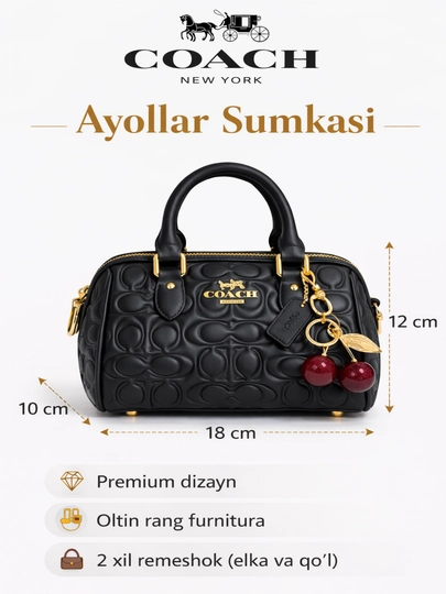 Сумка для женщин в стиле COACH, ZARA, DIOR, LOUIS, DOLCE GABBANA, HERMES через плечо — GERBO-ASORT-АМЕТИС