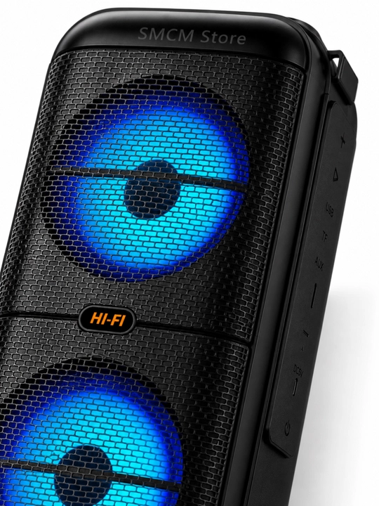 Портативные Bluetooth колонки – мощный бас, LED, USB/TF, беспроводные