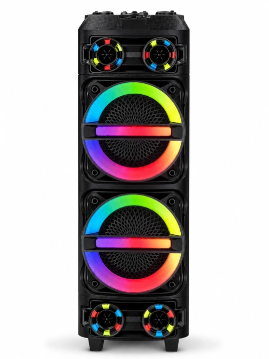 Портативные Bluetooth колонки – мощный бас, LED, USB/TF, беспроводные - 