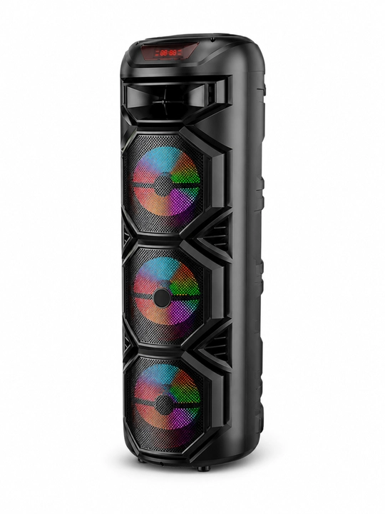 Портативные Bluetooth колонки – мощный бас, LED, USB/TF, беспроводные
