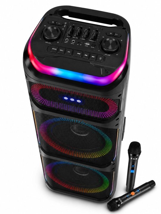 Портативные Bluetooth колонки – мощный бас, LED, USB/TF, беспроводные