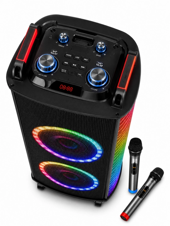 Портативные Bluetooth колонки – мощный бас, LED, USB/TF, беспроводные