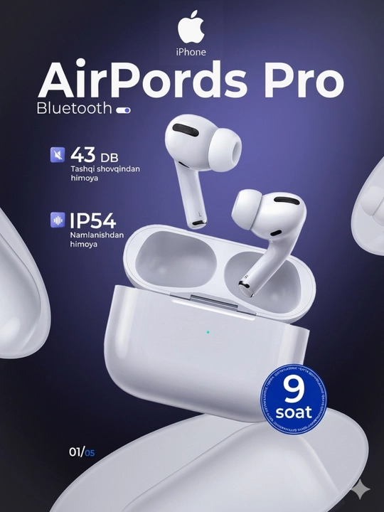 Беспроводные наушники Pods 3, Дубай, + чехол в подарок