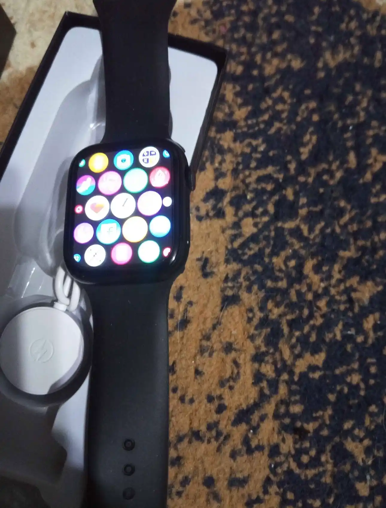 Умные часы Smart Watch BIG T800 Pro Max, для Android и iOS, беспроводная зарядка, 45 мм