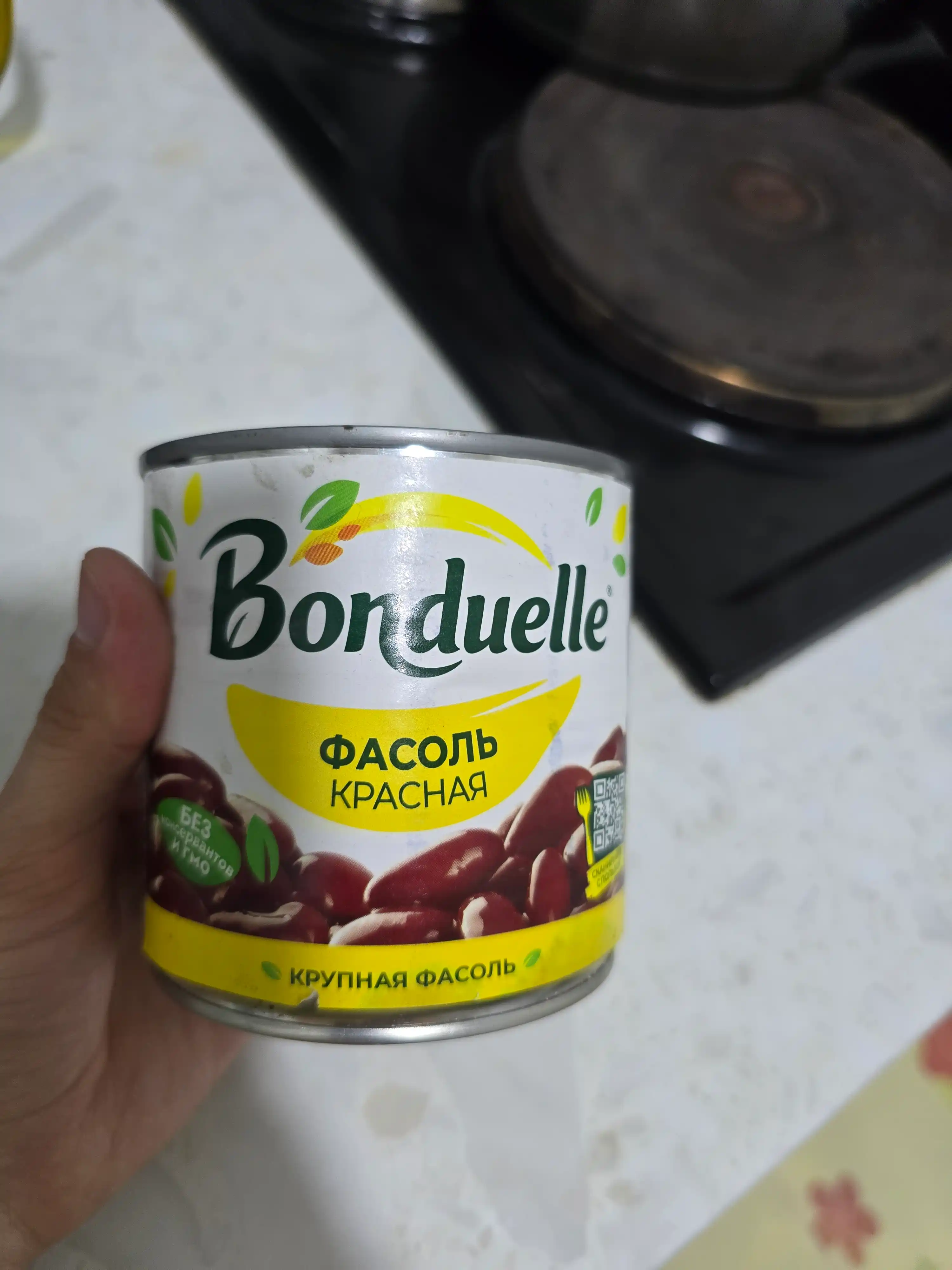 Qizil loviya Bonduelle temir idish 400gr