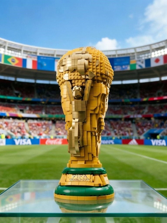 LEGO FIFA Jahon chempionati konstruktsiyasi, kolleksiya modeli, 2842 dona