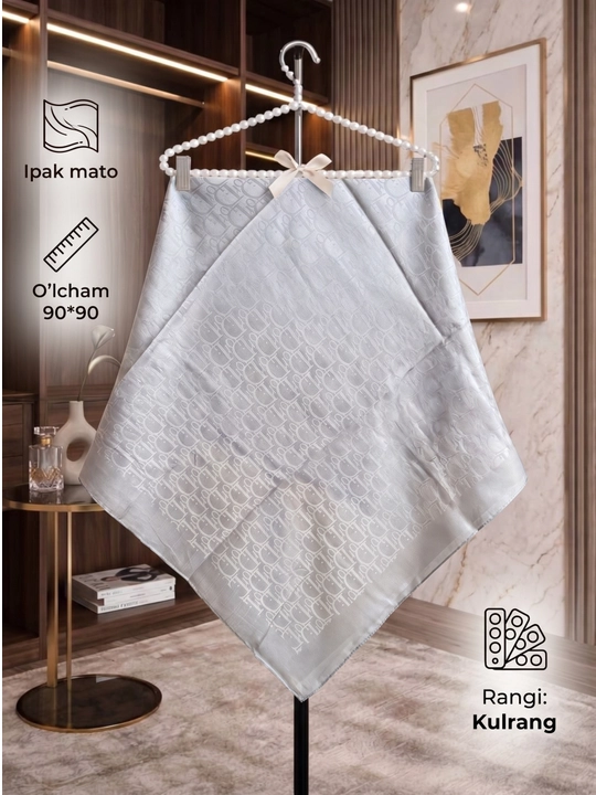 Ro‘mol ayollar uchun, hijob 100×100, Dior brendidan