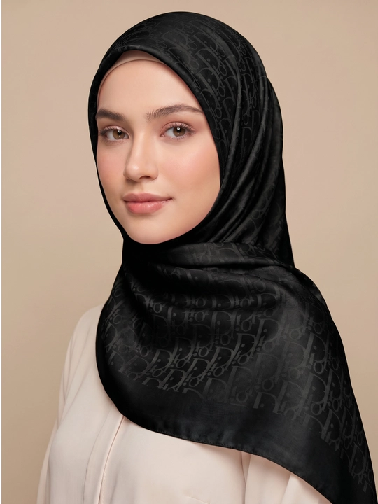 Ro‘mol ayollar uchun, hijob 100×100, Dior brendidan - 