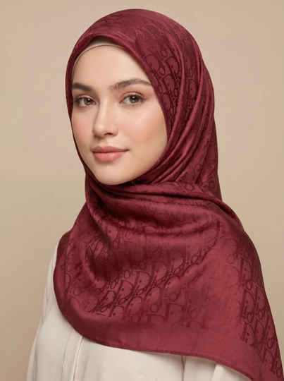 Ro‘mol ayollar uchun, hijob 100×100, Dior brendidan - 