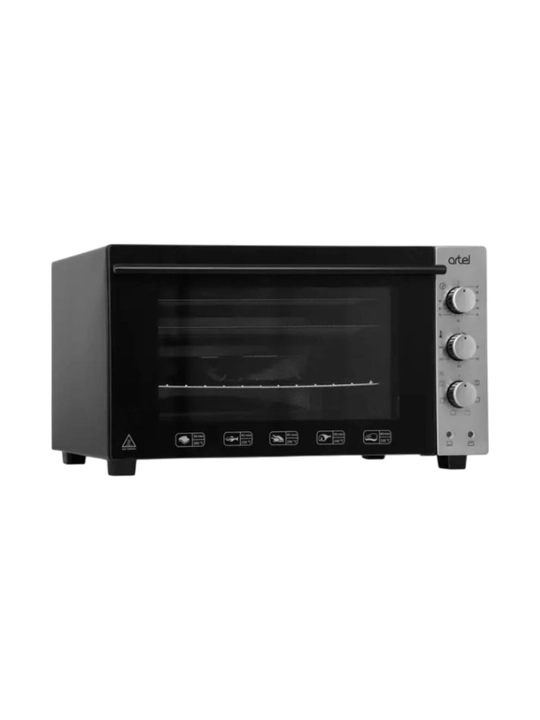 Mini-pech Artel 4203 qora, 36L, 1400W, mexanik boshqaruv, 300°C, ixcham dizayn