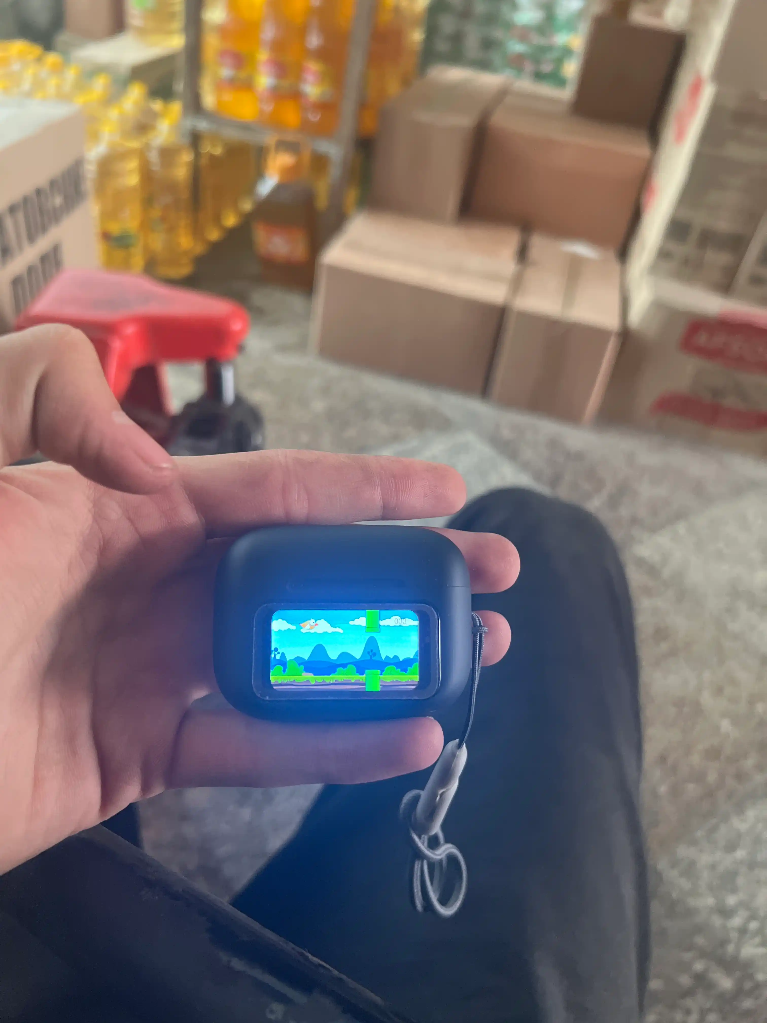 Simsiz quloqchinlar, displeyli, iPhone va Android Pods Pro 2 iOS uchun, sensorli ekrani