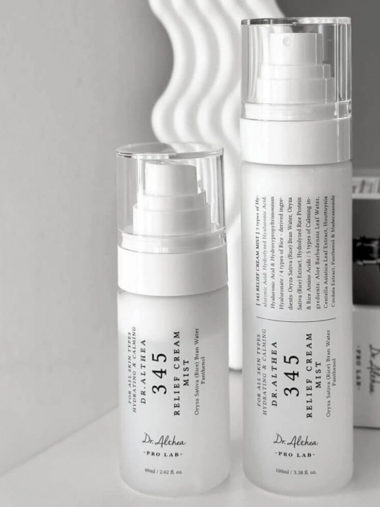 Dr.Althea 345 Relief Cream Mist увлажняющий и успокаивающий крем-мист для лица, 100,60  мл