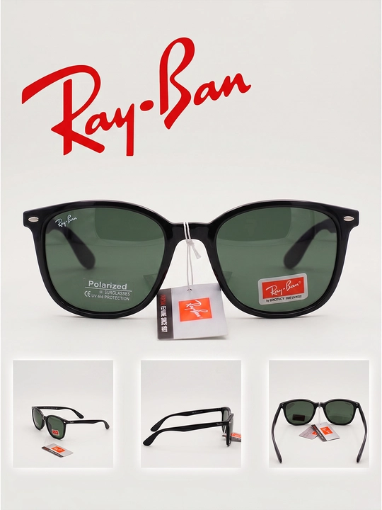 Ray-Ban Polarized quyoshdan himoyalovchi ko‘zoynak - Unisex, UV400 to‘plami quti va hujjat