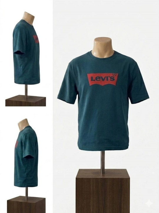 Футболка Levi's, 78% хлопок, мужская. Большой размер