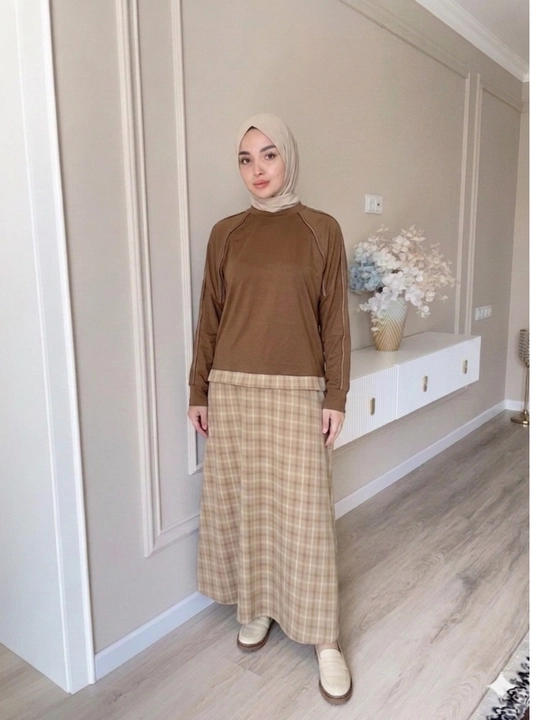 Женский комплект кофта и длинная юбка, стиль casual elegant, удобный и элегантный образ