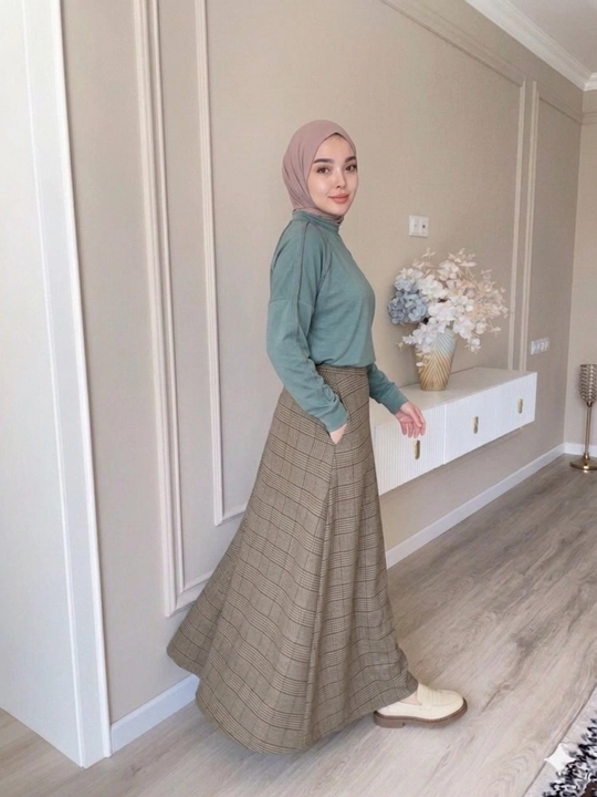 Женский комплект кофта и длинная юбка, стиль casual elegant, удобный и элегантный образ - 