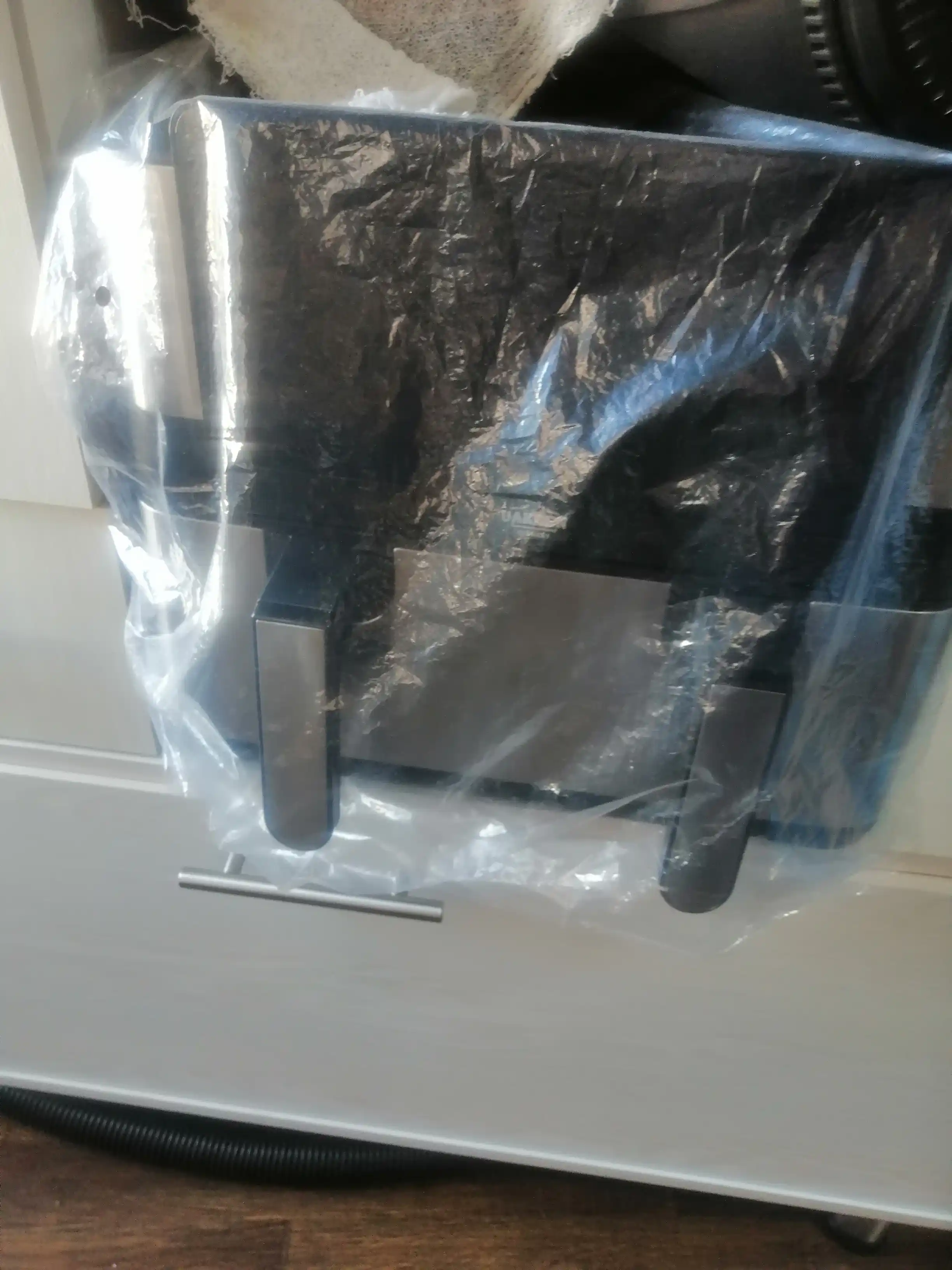 Elektr Uakeen aerogril, 10 ta 1 da, yog‘siz pishirish uchun qovurgich, 10 litr, 8 litr