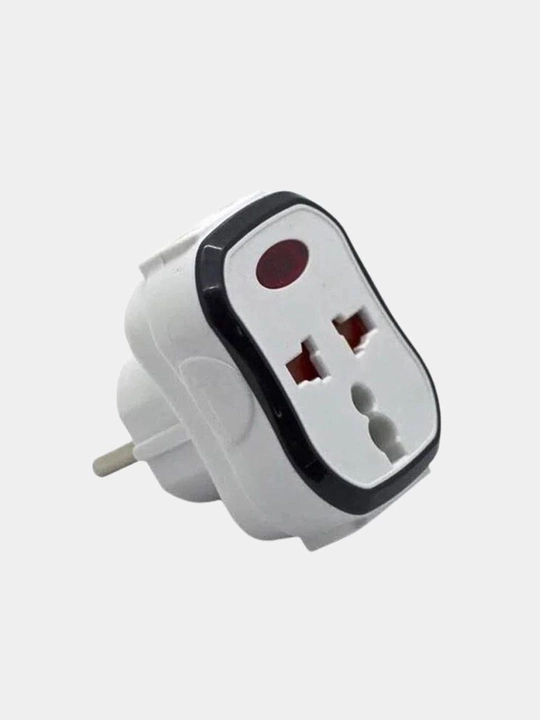 O‘tish joyi, uchlik, rozetka uchun, 16A, Travel, Terminator, 2PIN - 
