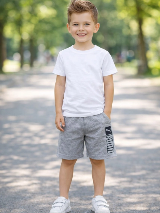 Шорты детские для мальчиков, х/б трикотаж, 3-7 лет - 